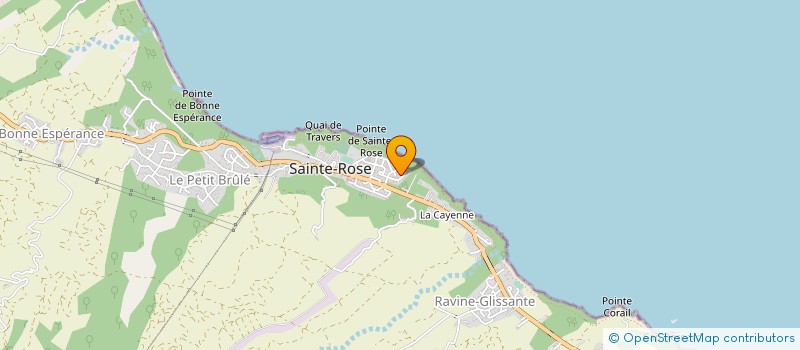 localisation de l'entreprise MONSIEUR FABRICE ELISABETH  SAINTE-ROSE