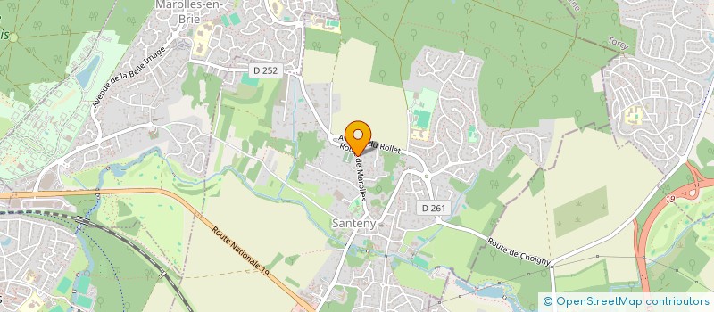 localisation de l'entreprise MONSIEUR FABRICE EMMANUEL FORNI  SANTENY