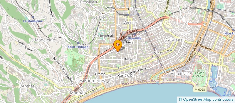 localisation de l'entreprise MONSIEUR FABRICE EMME  NICE