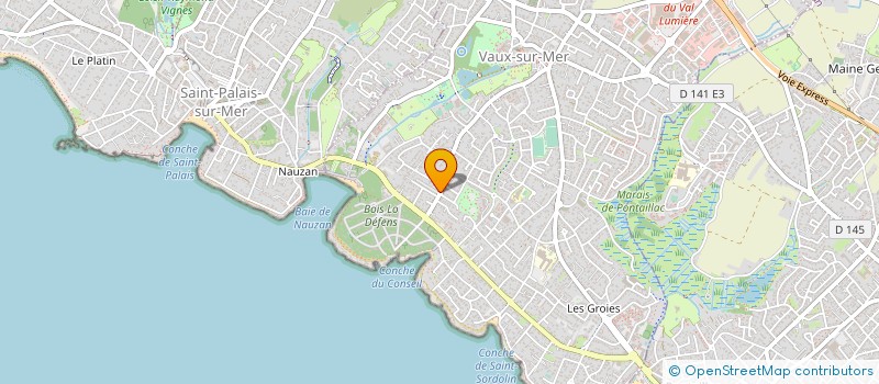 localisation de l'entreprise MONSIEUR FABRICE ERB  VAUX-SUR-MER