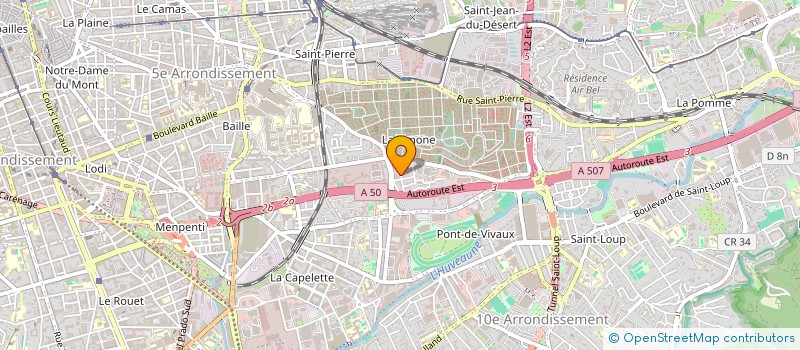localisation de l'entreprise MONSIEUR FABRICE ERHEL à MARSEILLE