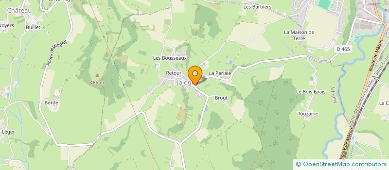 localisation de l'entreprise MONSIEUR FABRICE ERNEST TAIEB à LA VINEUSE SUR FREGANDE