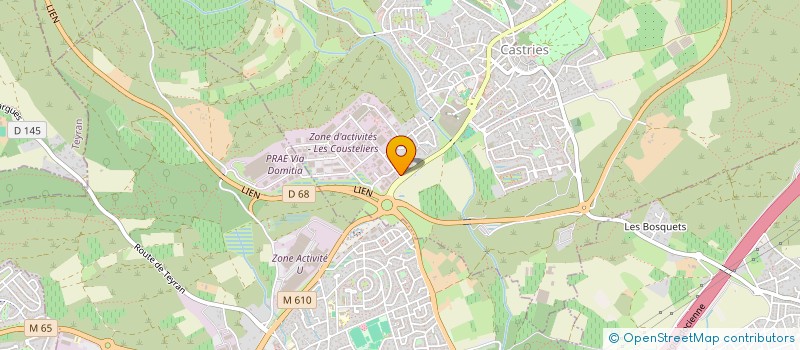 localisation de l'entreprise MONSIEUR FABRICE ERRECOUNDO  CASTRIES