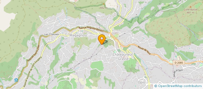 localisation de l'entreprise MONSIEUR FABRICE ESTEVE  CHATEAUNEUF-GRASSE