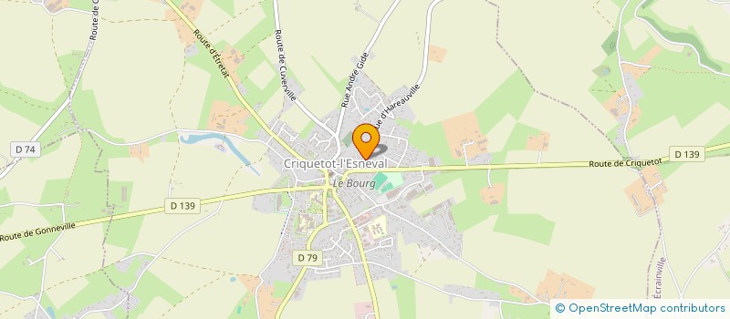 localisation de l'entreprise MONSIEUR FABRICE FAIVRE  CRIQUETOT-L'ESNEVAL