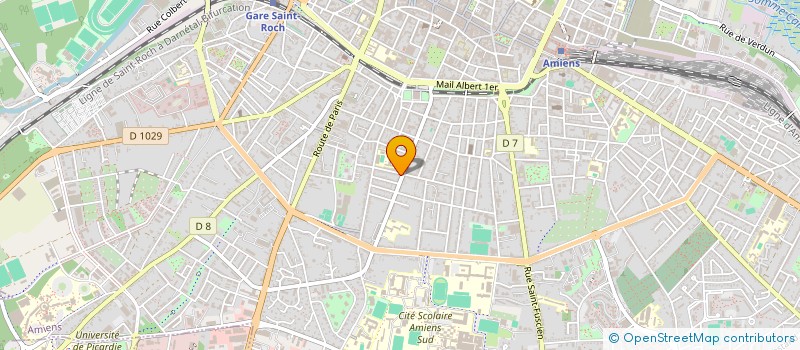 localisation de l'entreprise MONSIEUR FABRICE FALIZE à AMIENS
