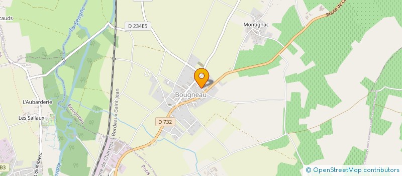 localisation de l'entreprise MONSIEUR FABRICE FARFIER  BOUGNEAU