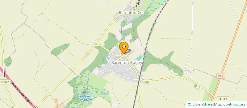 localisation de l'entreprise MONSIEUR FABRICE FAUCHEUX  URCEL