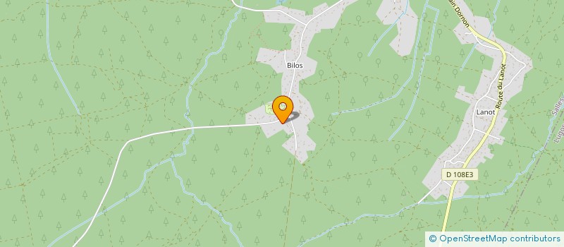 localisation de l'entreprise MONSIEUR FABRICE FAUCOUNAU  SALLES