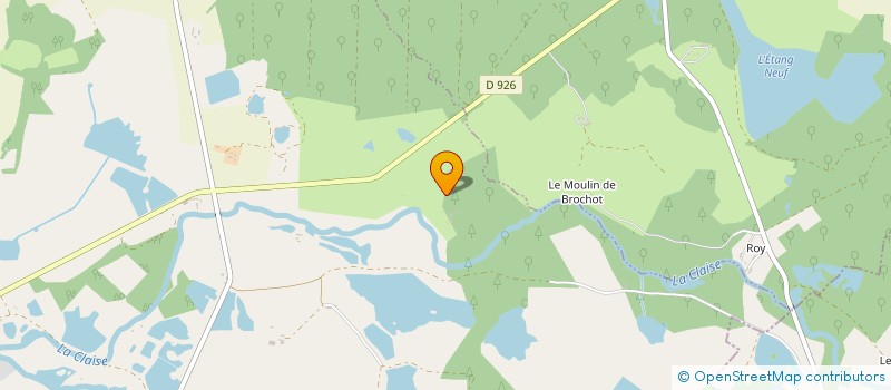 localisation de l'entreprise MONSIEUR FABRICE FAUDEVET à SAINT-MICHEL-EN-BRENNE