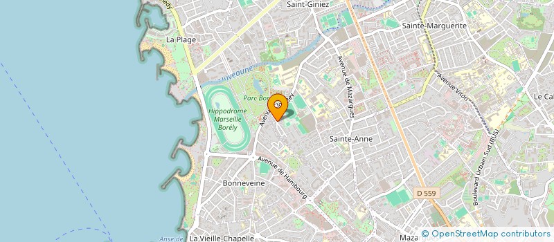 localisation de l'entreprise MONSIEUR FABRICE FAURE à MARSEILLE 8EME