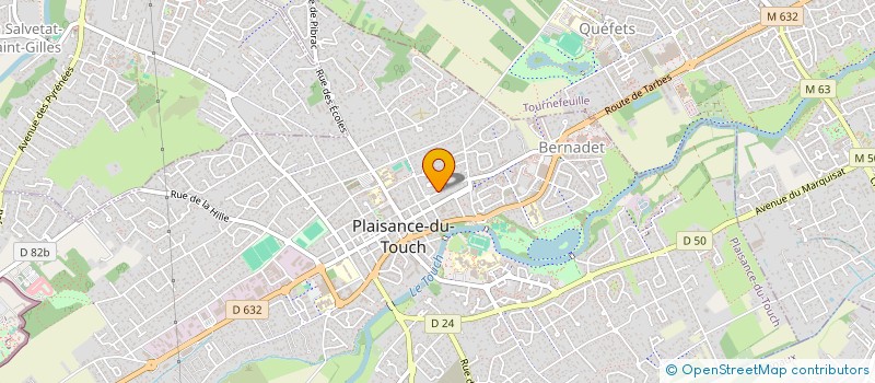 localisation de l'entreprise MONSIEUR FABRICE FAURE  PLAISANCE-DU-TOUCH