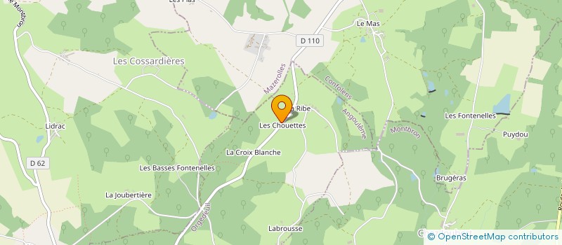 localisation de l'entreprise MONSIEUR FABRICE FAURIE à ORGEDEUIL