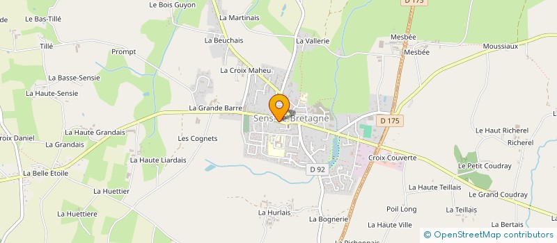 localisation de l'entreprise MONSIEUR FABRICE FEBRER  SENS-DE-BRETAGNE