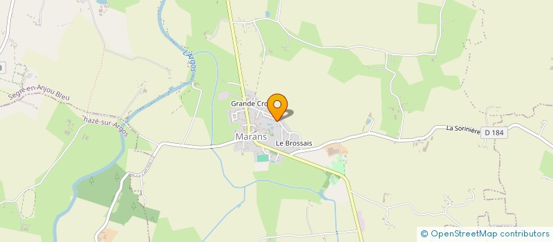 localisation de l'entreprise MONSIEUR FABRICE FENEUX  SEGRE-EN-ANJOU BLEU