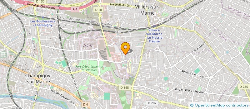 localisation de l'entreprise MONSIEUR FABRICE FERRARI à CHAMPIGNY-SUR-MARNE