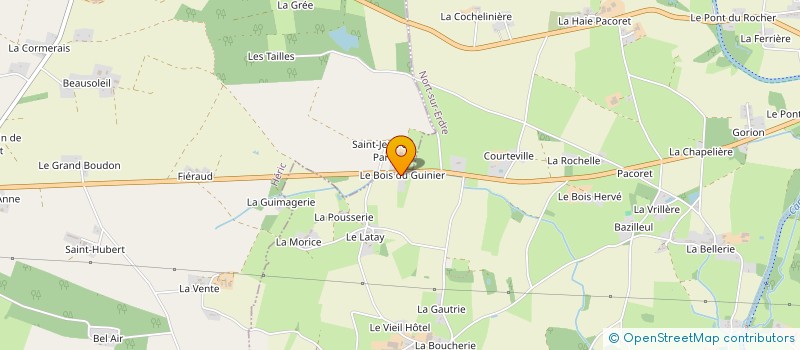 localisation de l'entreprise MONSIEUR FABRICE FERRE à NORT-SUR-ERDRE
