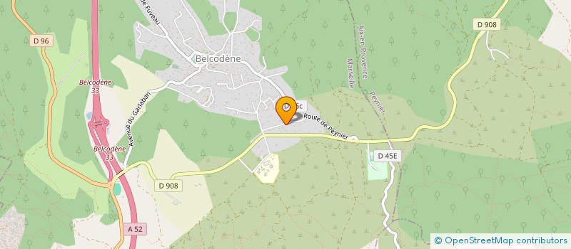 localisation de l'entreprise MONSIEUR FABRICE FERRI  BELCODENE