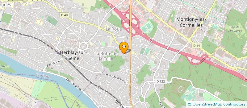 localisation de l'entreprise MONSIEUR FABRICE FEYT à MONTIGNY-LES-CORMEILLES