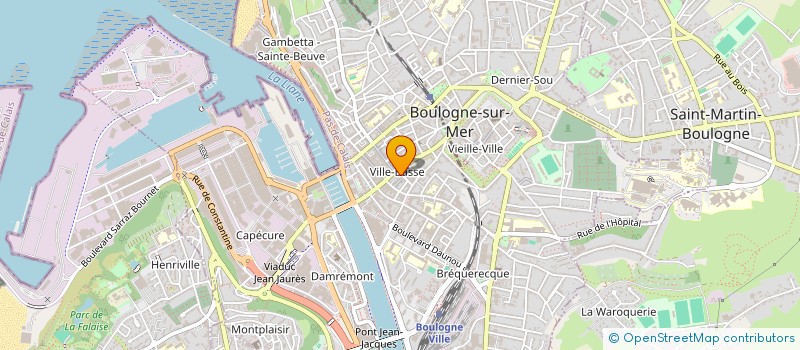 localisation de l'entreprise MONSIEUR FABRICE FILIATRE à BOULOGNE-SUR-MER