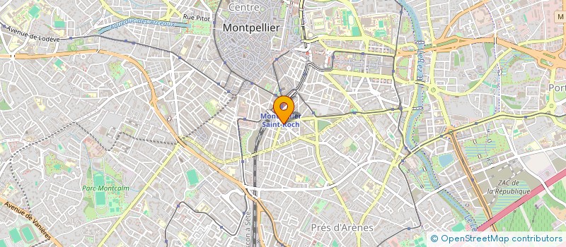 localisation de l'entreprise MONSIEUR FABRICE FIOLLEAU à MONTPELLIER