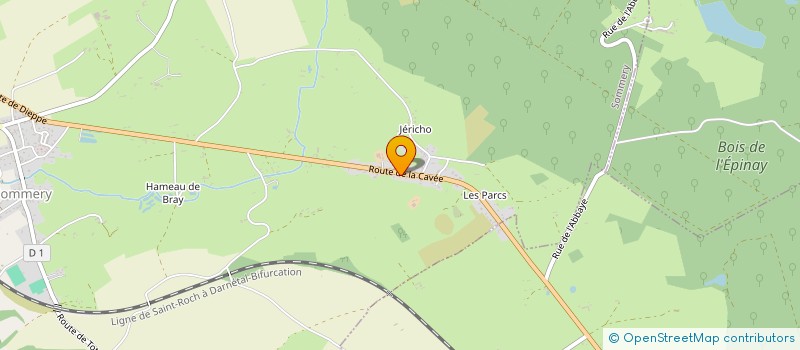 localisation de l'entreprise MONSIEUR FABRICE FLEURY  SOMMERY