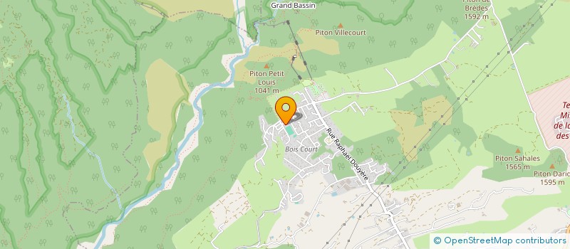 localisation de l'entreprise MONSIEUR FABRICE FONTAINE  LE TAMPON