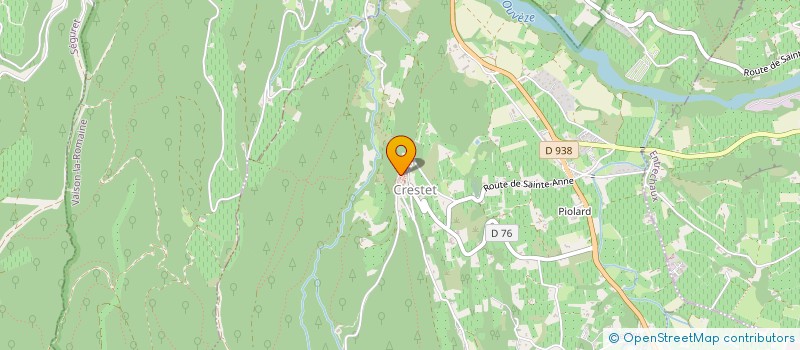 localisation de l'entreprise MONSIEUR FABRICE FOUQUART  VAISON-LA-ROMAINE