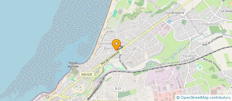 localisation de l'entreprise MONSIEUR FABRICE FOUQUES  DONVILLE-LES-BAINS