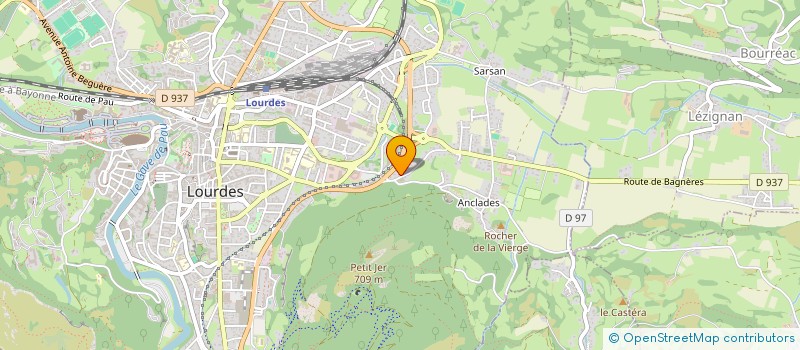 localisation de l'entreprise MONSIEUR FABRICE FOURCADE  VIGER