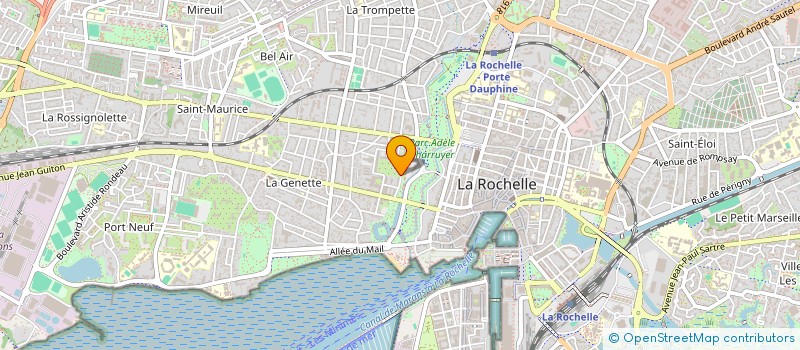 localisation de l'entreprise MONSIEUR FABRICE FOURNIER  LA ROCHELLE