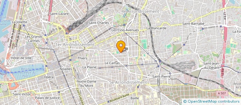 localisation de l'entreprise MONSIEUR FABRICE FRANCHI à MARSEILLE