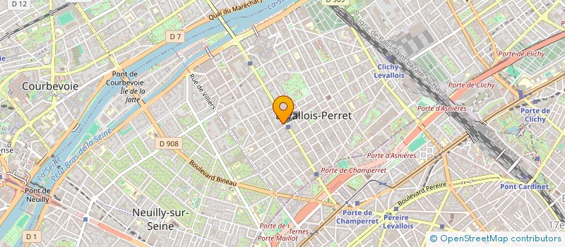 localisation de l'entreprise MONSIEUR FABRICE FRANCOIS à LEVALLOIS-PERRET
