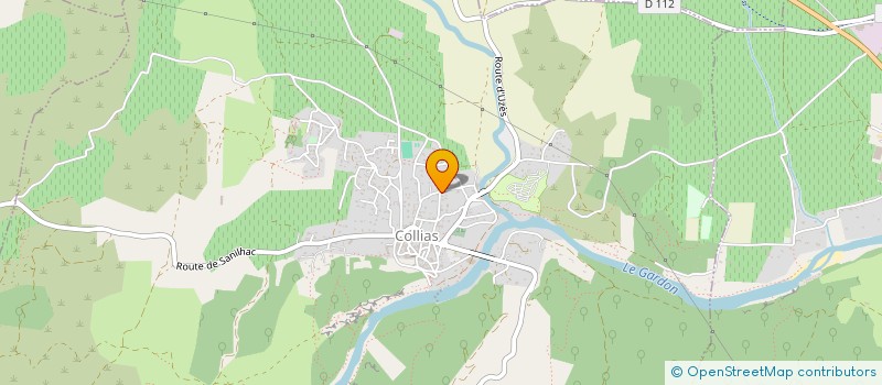 localisation de l'entreprise MONSIEUR FABRICE FRANKEL  COLLIAS