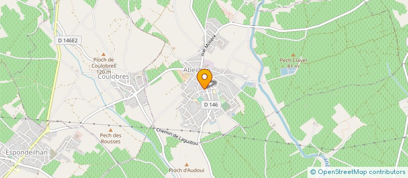 localisation de l'entreprise MONSIEUR FABRICE FROMONT  ABEILHAN