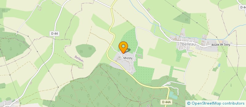 localisation de l'entreprise MONSIEUR FABRICE FUSS  BELLEAU