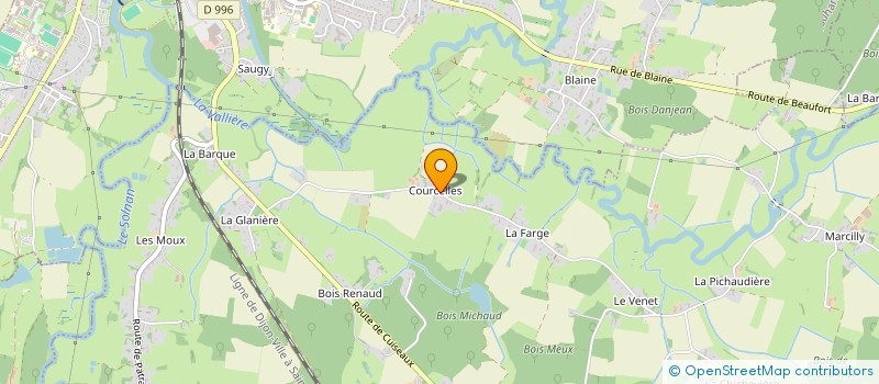 localisation de l'entreprise MONSIEUR FABRICE GACON  BRUAILLES