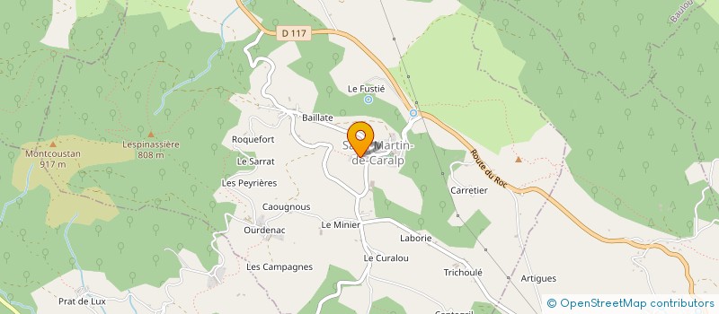 localisation de l'entreprise MONSIEUR FABRICE GALFARD à SAINT-MARTIN-DE-CARALP