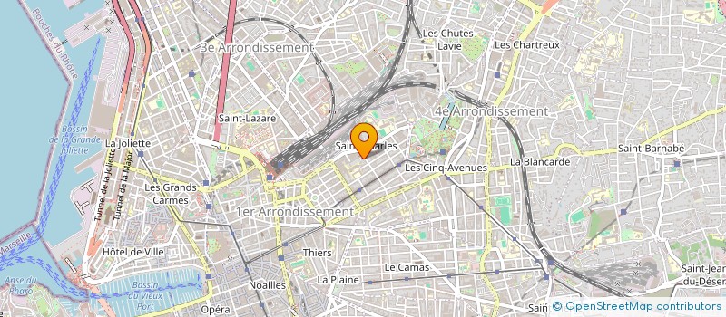 localisation de l'entreprise MONSIEUR FABRICE GAMELL à MARSEILLE