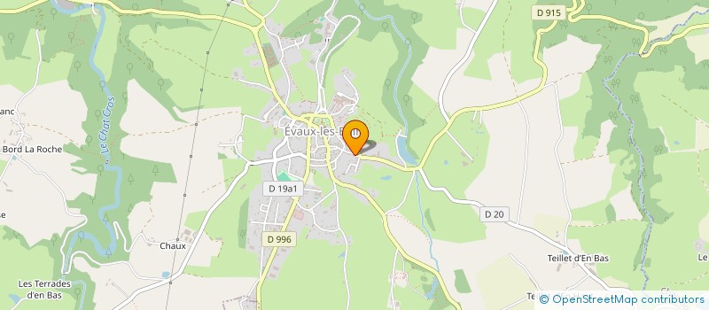 localisation de l'entreprise MONSIEUR FABRICE GARDON à EVAUX-LES-BAINS