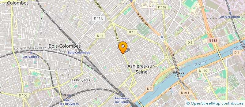 localisation de l'entreprise MONSIEUR FABRICE GAROYAN à ASNIERES-SUR-SEINE