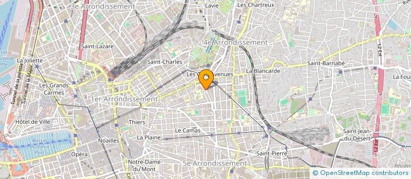 localisation de l'entreprise MONSIEUR FABRICE GARULLI à MARSEILLE