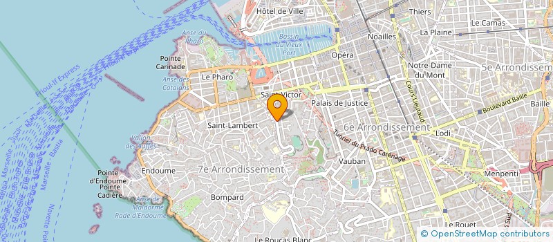 localisation de l'entreprise MONSIEUR FABRICE GASTEL à MARSEILLE