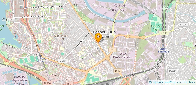 localisation de l'entreprise MONSIEUR FABRICE GATINEAU  BONNEUIL-SUR-MARNE