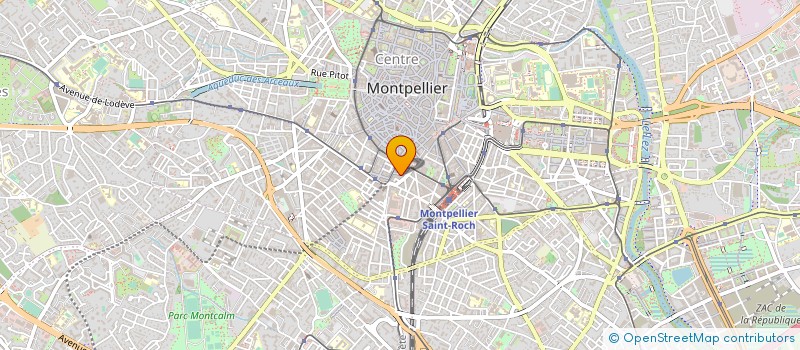 localisation de l'entreprise MONSIEUR FABRICE GAUBIAC à MONTPELLIER