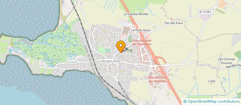 localisation de l'entreprise MONSIEUR FABRICE GAUTHIER à LA ROCHELLE
