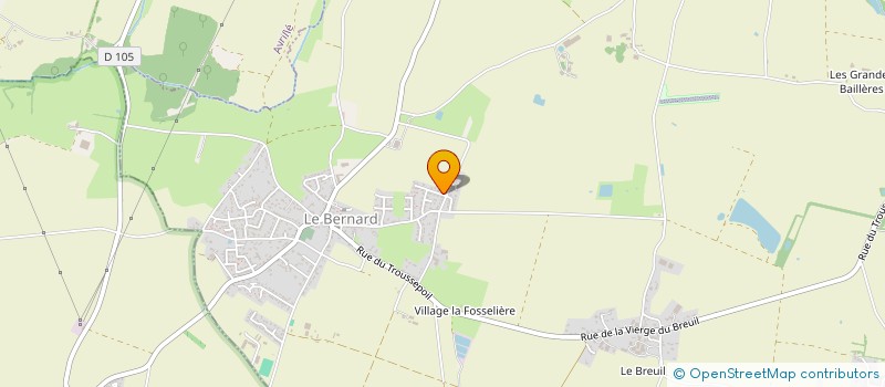 localisation de l'entreprise MONSIEUR FABRICE GEERAERT  LES SABLES-D'OLONNE