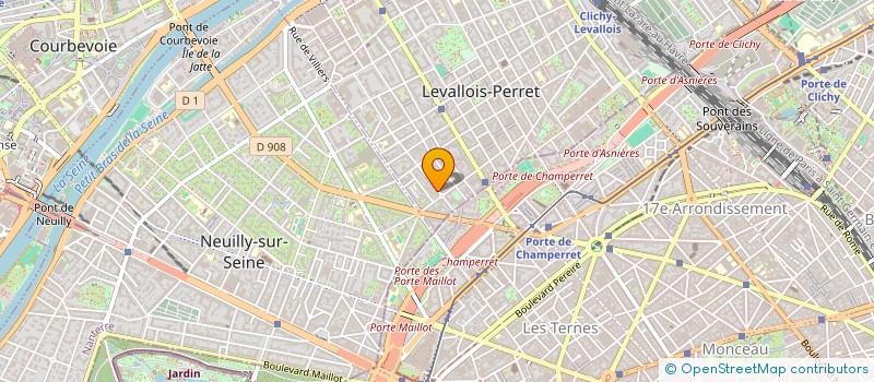 localisation de l'entreprise MONSIEUR FABRICE GERARD DAVID MARTIN à LEVALLOIS-PERRET
