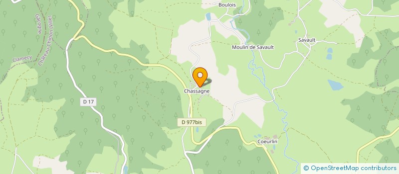 localisation de l'entreprise MONSIEUR FABRICE GERMENOT à MOUX EN MORVAN