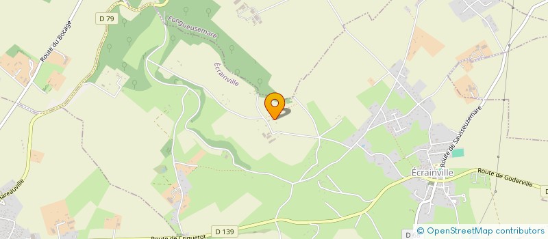 localisation de l'entreprise MONSIEUR FABRICE GEULIN  ECRAINVILLE